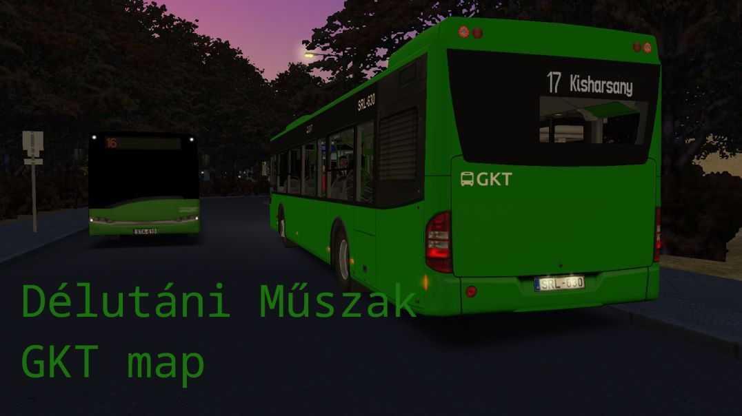 Omsi 2 | Mercedes-Benz Conecto 628C | SRL-630 | 17 Kisharsány | Grundorf Hungária V1.5.5