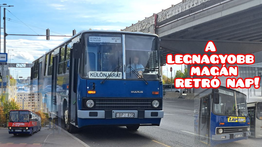 A BKV semmit se hajlandó megcsinálni de a magánosok igen! | 103-as retró nap! | 2025.10.25.
