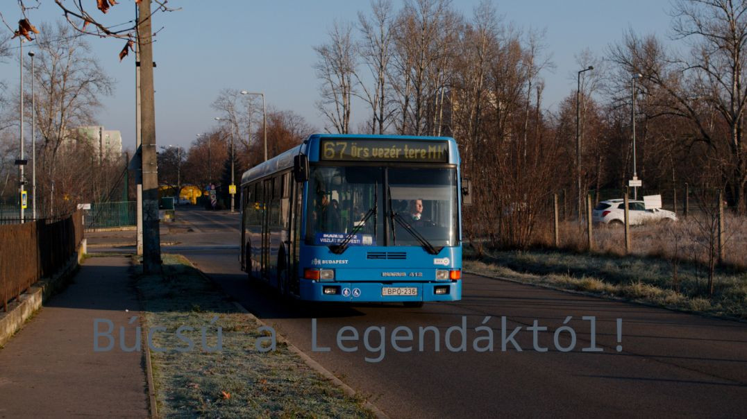 Búcsú az Ikarus 412-esektől! | 67-es